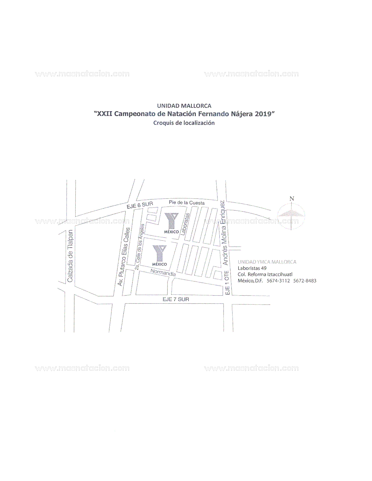 XXII Campeonato de Natación Curso Largo Fernando Nájera 2019 - Página 7