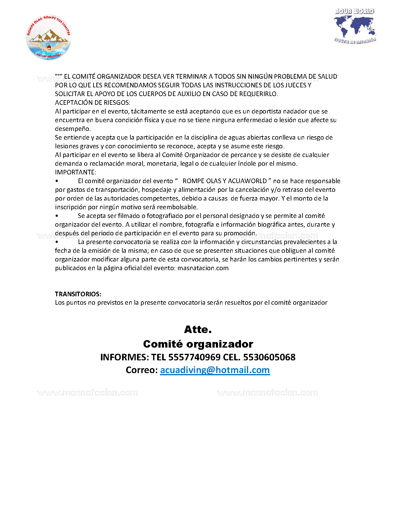 Aguas Abiertas Rompe Olas Taxhimay 2022 - Página 4