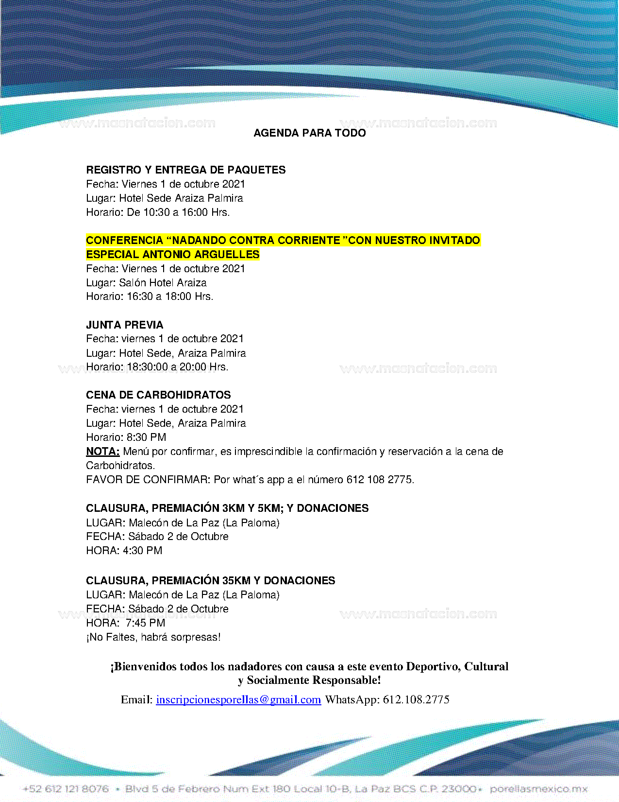 Por Ellas... ¡que Vivan los Niños! XIII Evento el Mar de Cortés, 2021 - Página 14