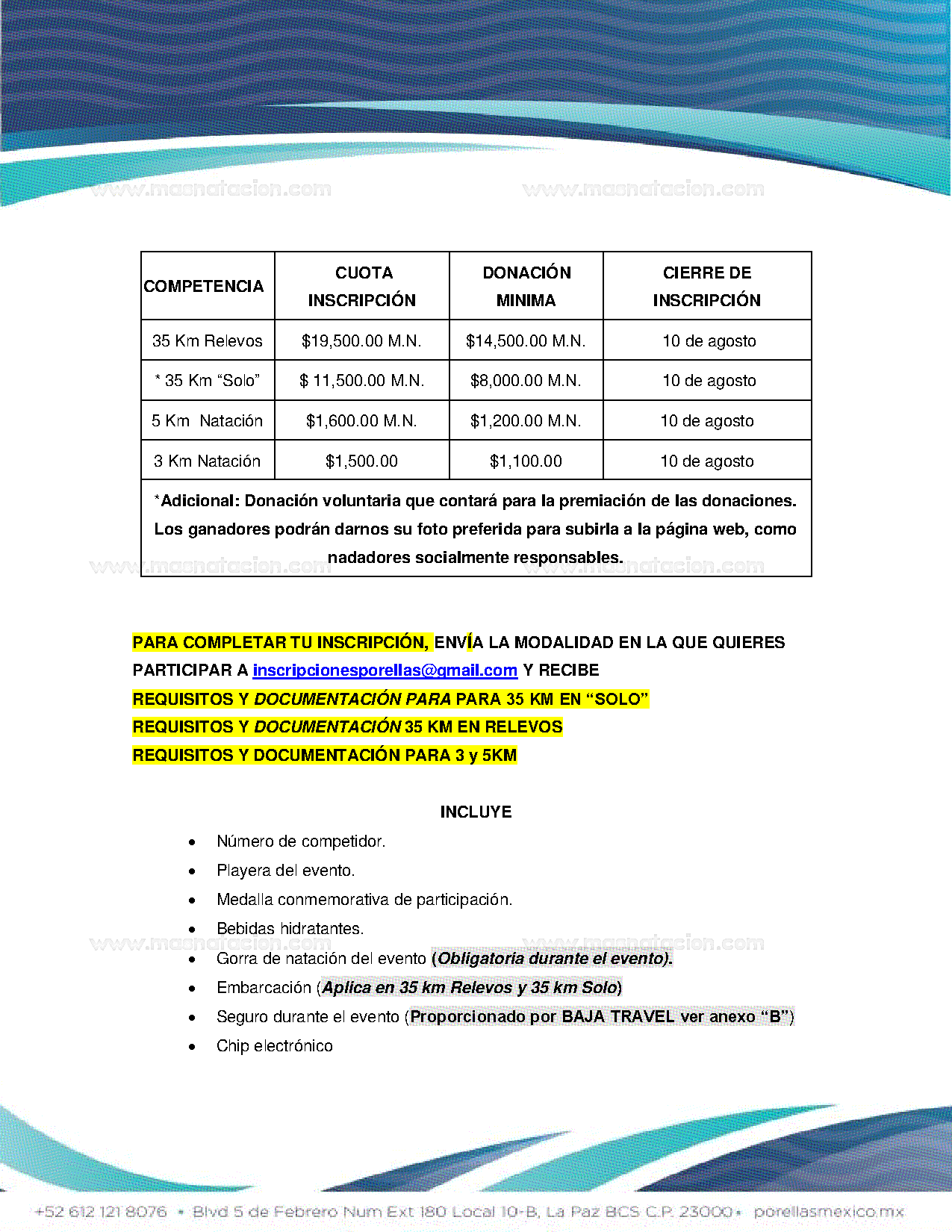 Por Ellas... ¡que Vivan los Niños! XIII Evento el Mar de Cortés, 2021 - Página 4