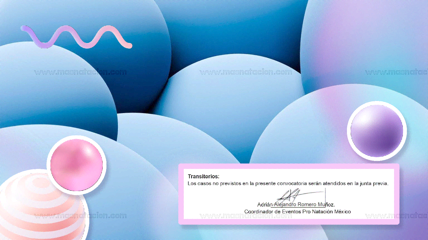 Torneo de Natación Artesanías de México 2023 - Página 8