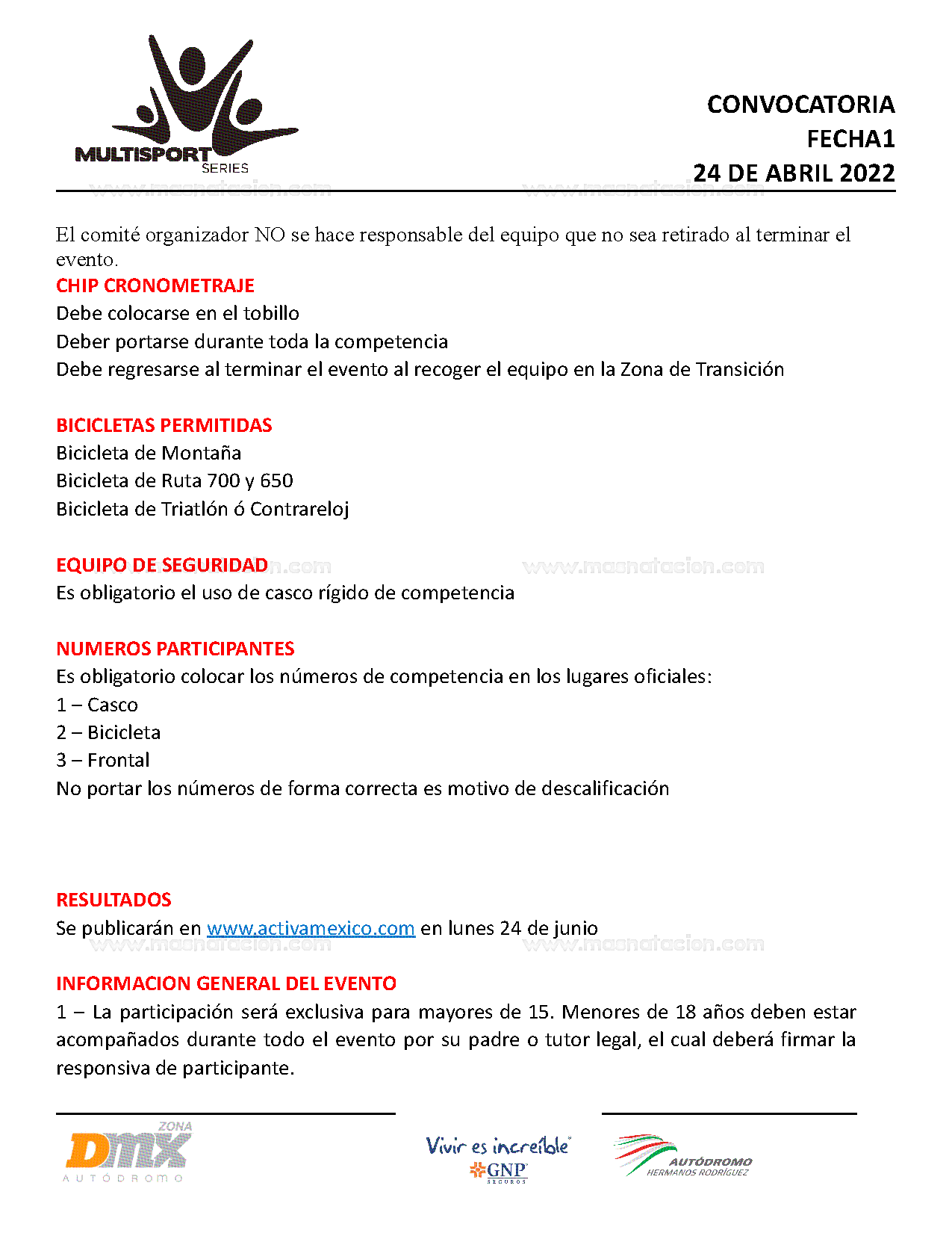 Serial Multisport – Fecha 1 2022 - Página 4