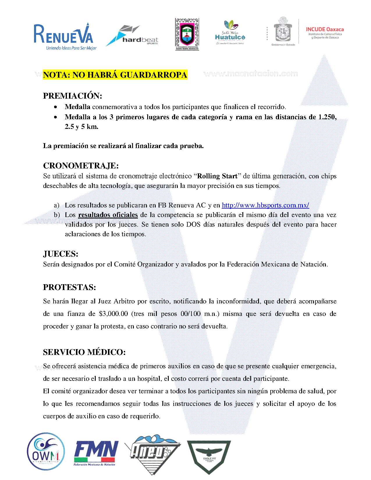 Sexta Travesía De Aguas Abiertas Huatulco 2021 - Página 6