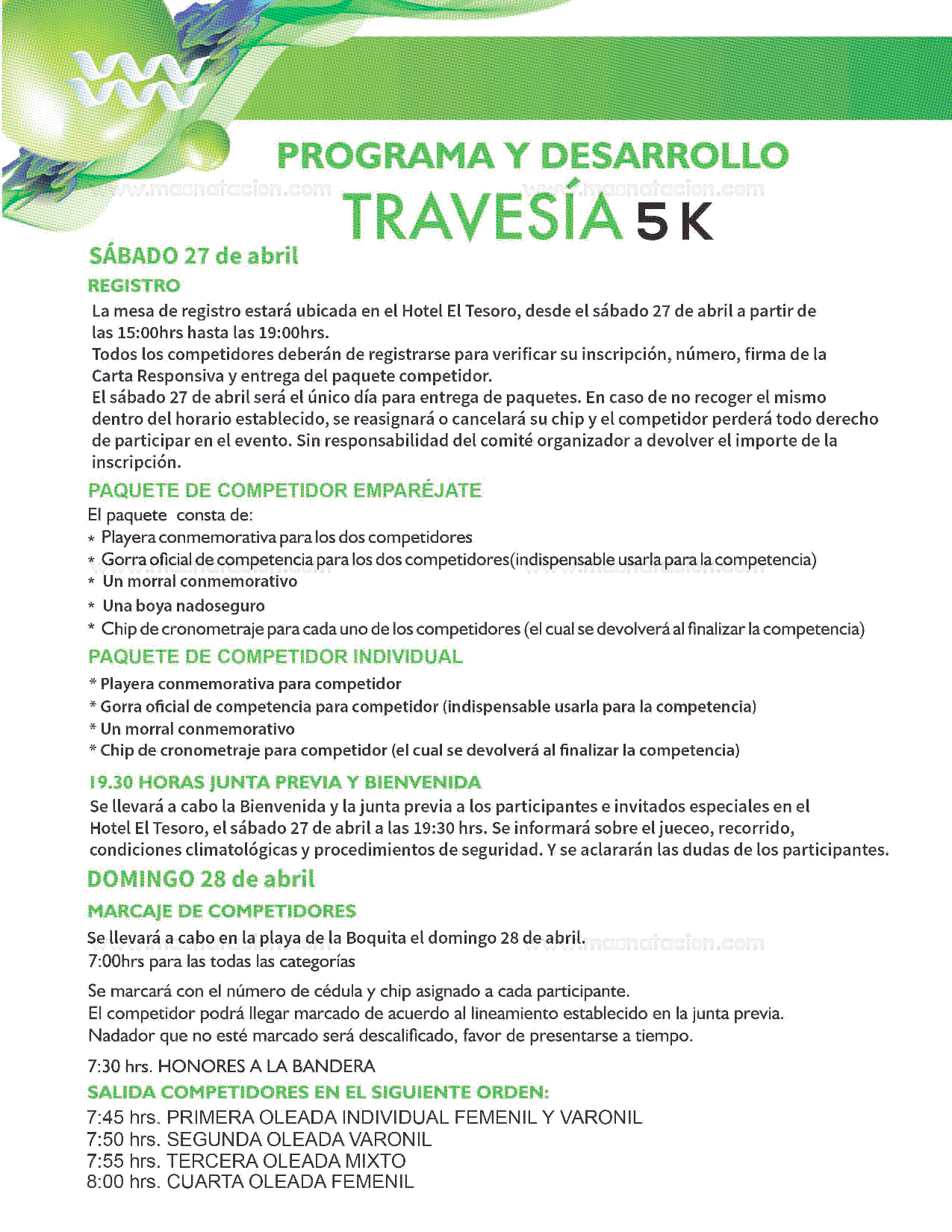 Circuito y Travesia Nadoseguro y Olass 2024 - Página 11