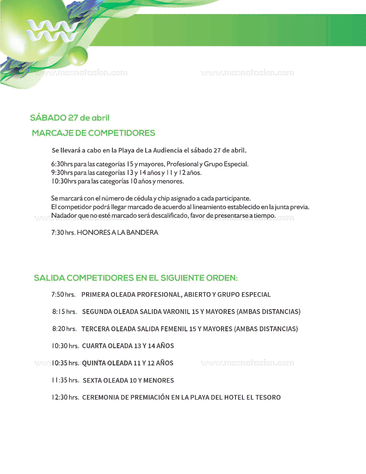 Circuito y Travesia Nadoseguro y Olass 2024 - Página 7