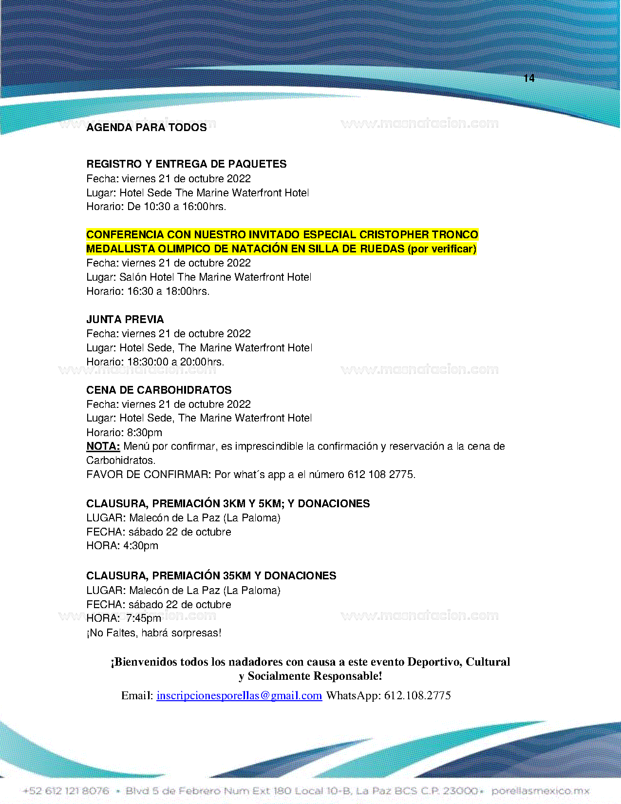 XIV Evento Por Ellas Somos Uno... 2022 - Página 16