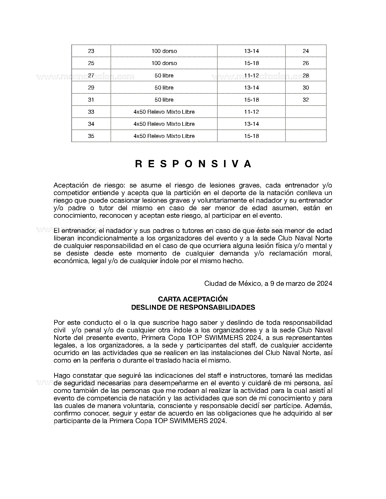 Competencia Top Swimmers - Página 5