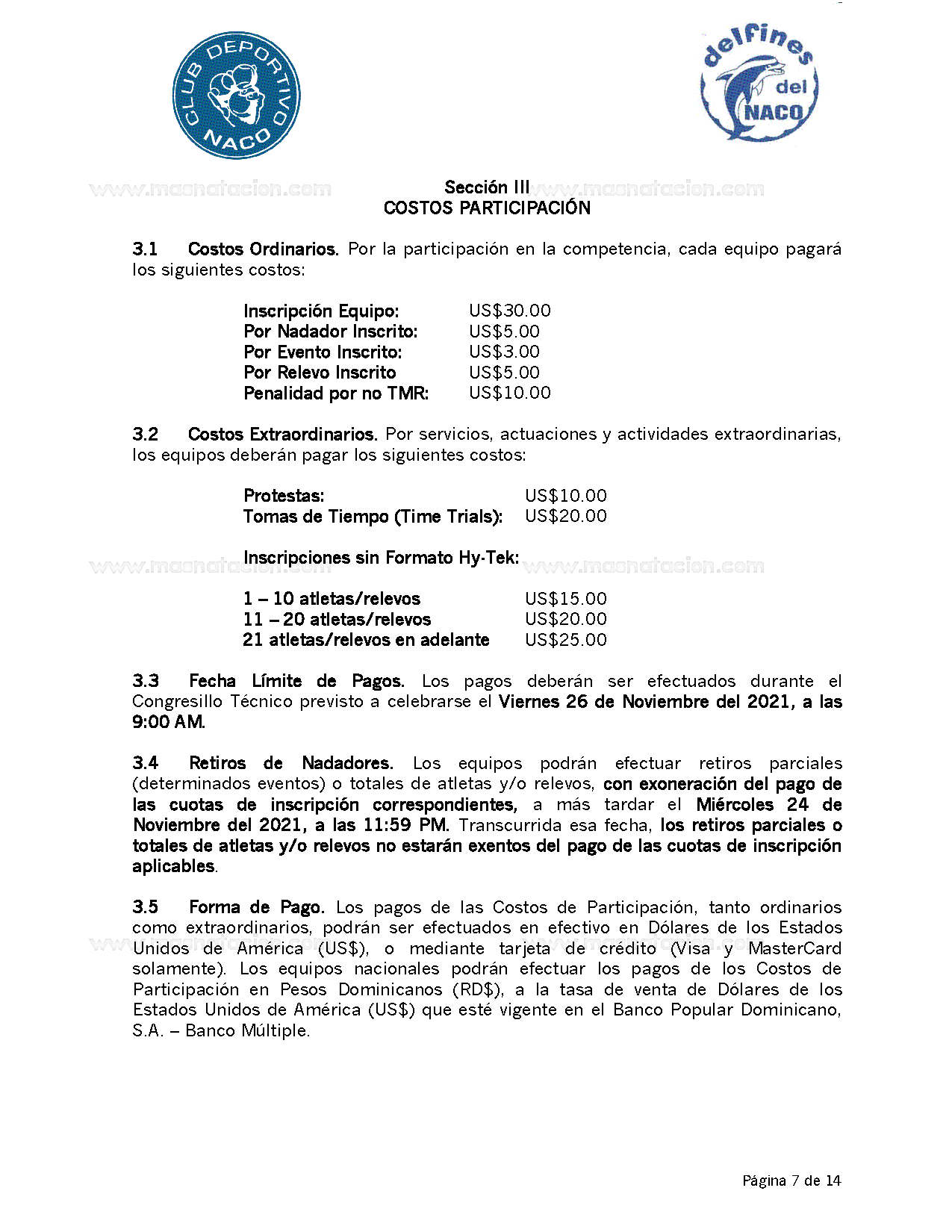 XXXVIII Invitacional Internacional de los Delfines del Naco 2021 - Página 7