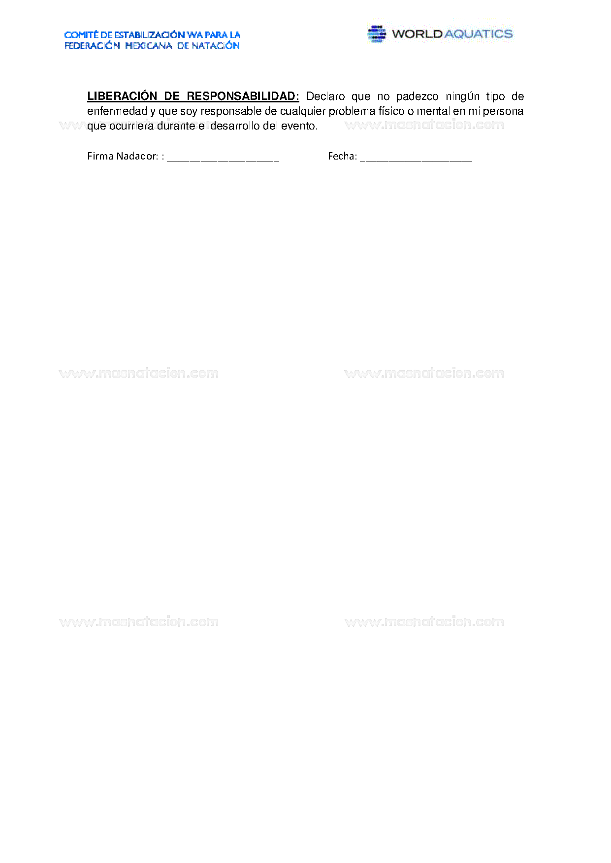 Campeonato Nacional Master Curso Largo 2024 - Página 6