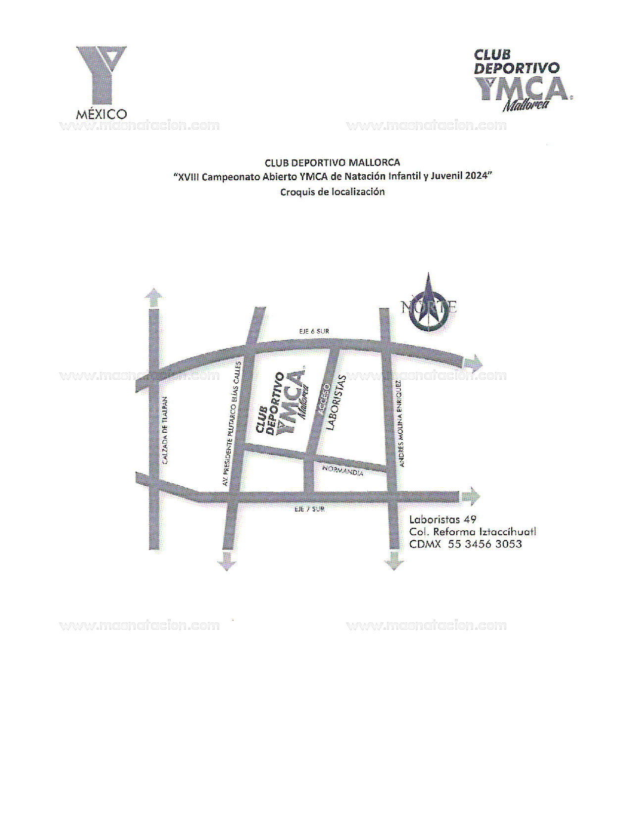 XVIII Campeonato Abierto Ymca de Natación, Infantil y Juvenil 2024 - Página 8