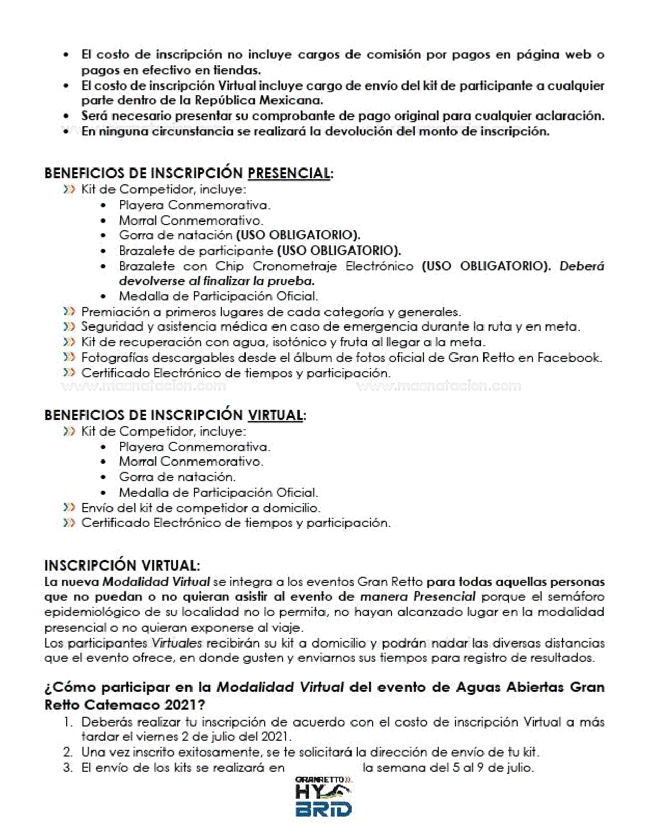 Aguas Abiertas Gran Retto Catemaco 2021 - Página 4