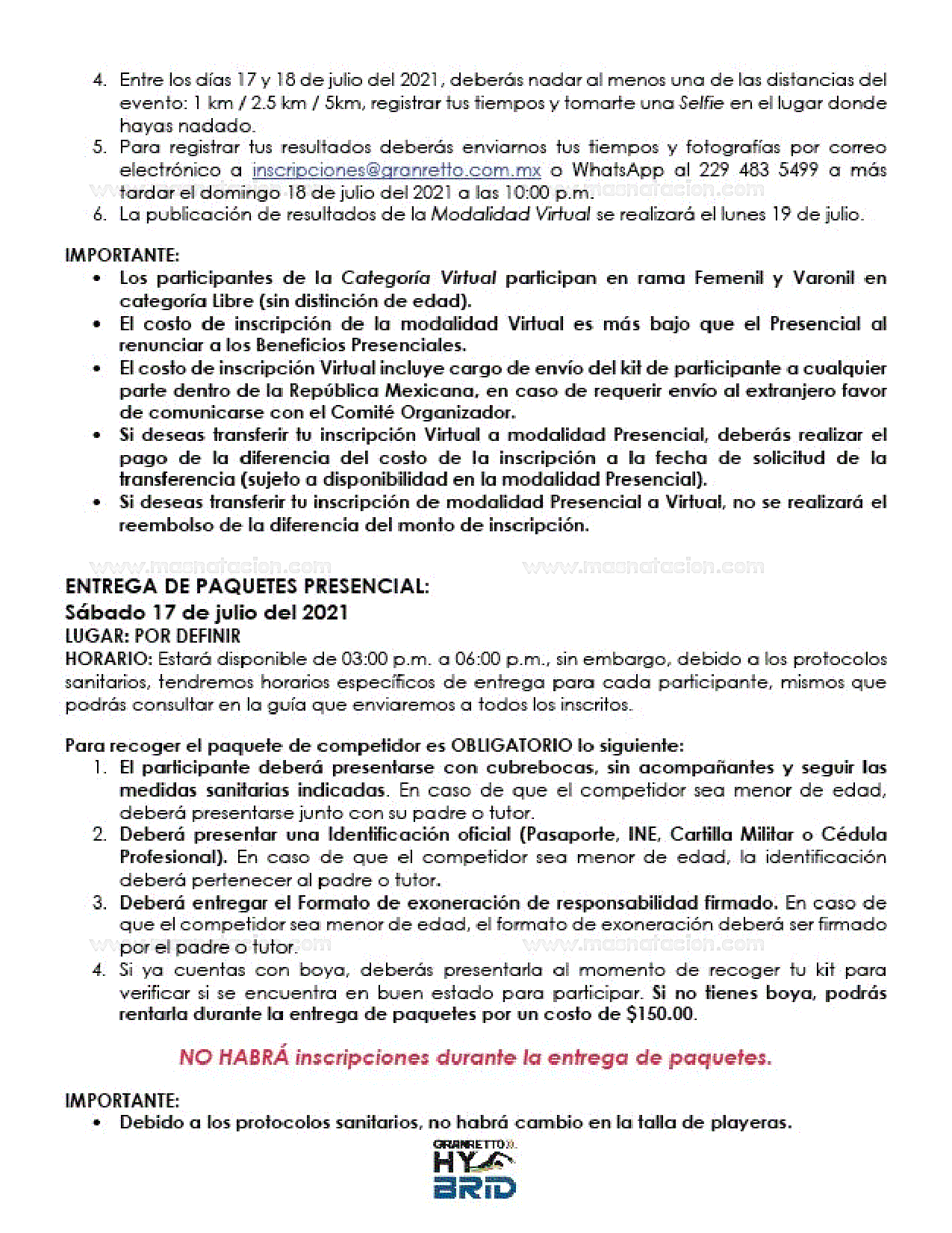 Aguas Abiertas Gran Retto Catemaco 2021 - Página 5