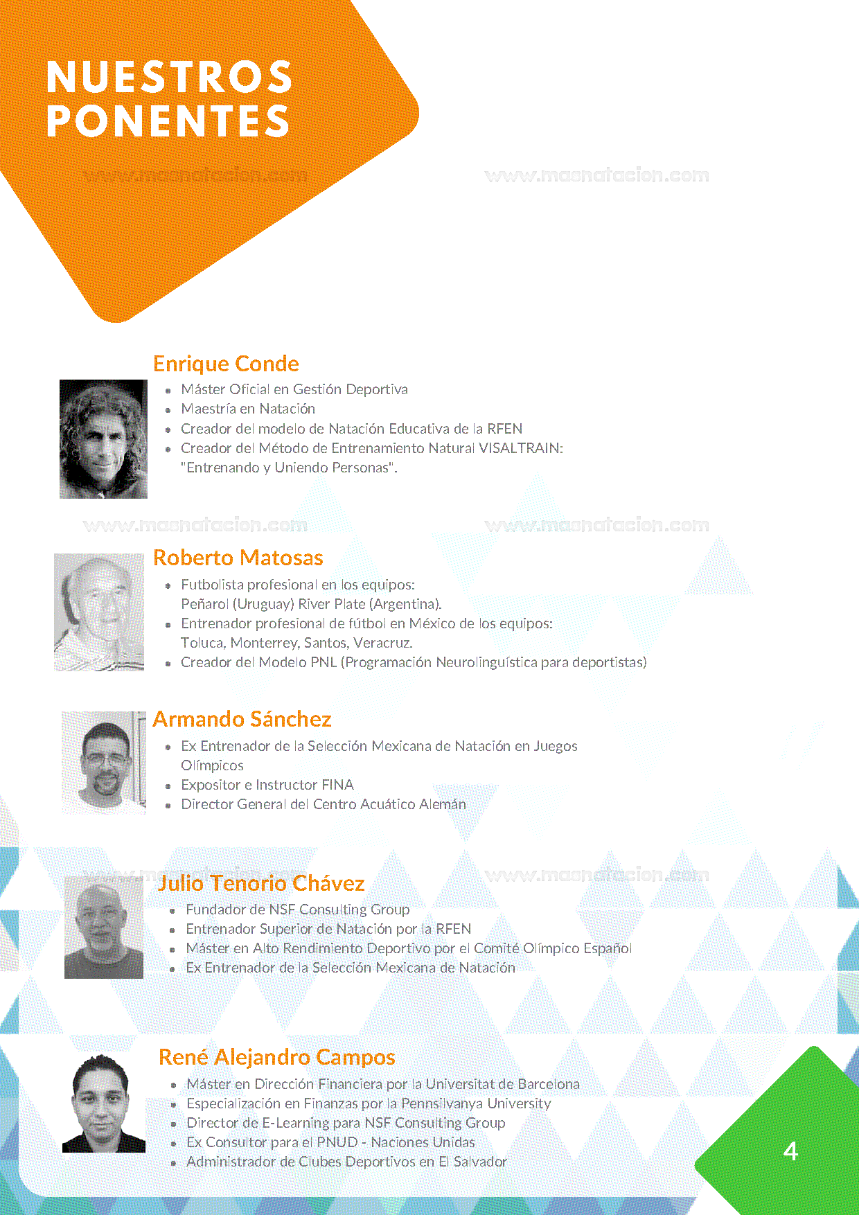 Seminario Internacional de Actividades Acuáticas 2018 - Página 4