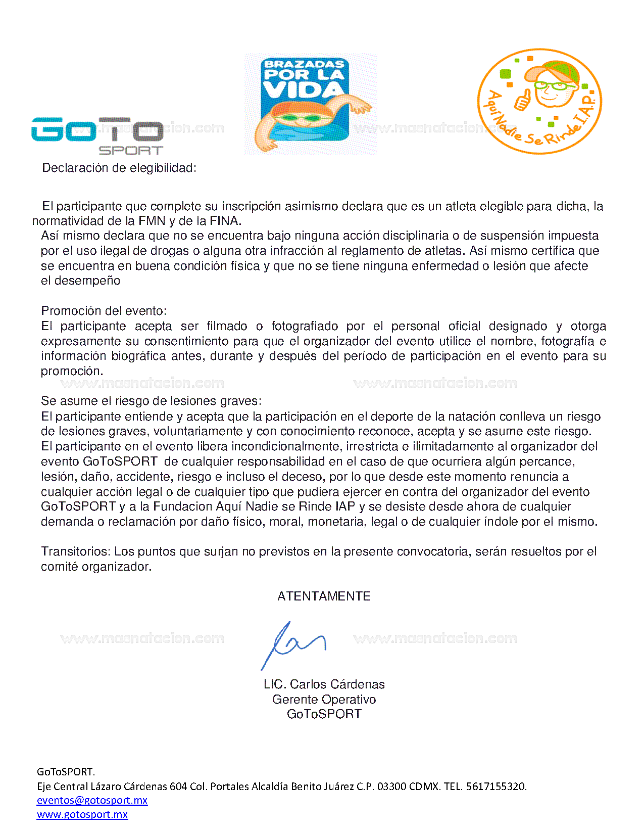 Brazadas Por la Vida Merida - Página 4