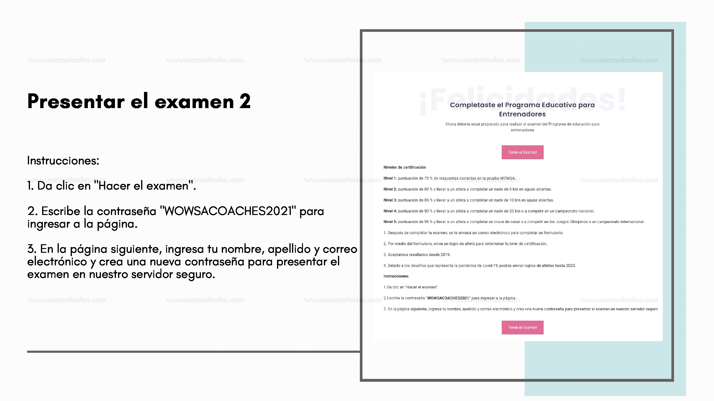 Programa Educativo Para Entrenadores De Aguas Abiertas - Página 14