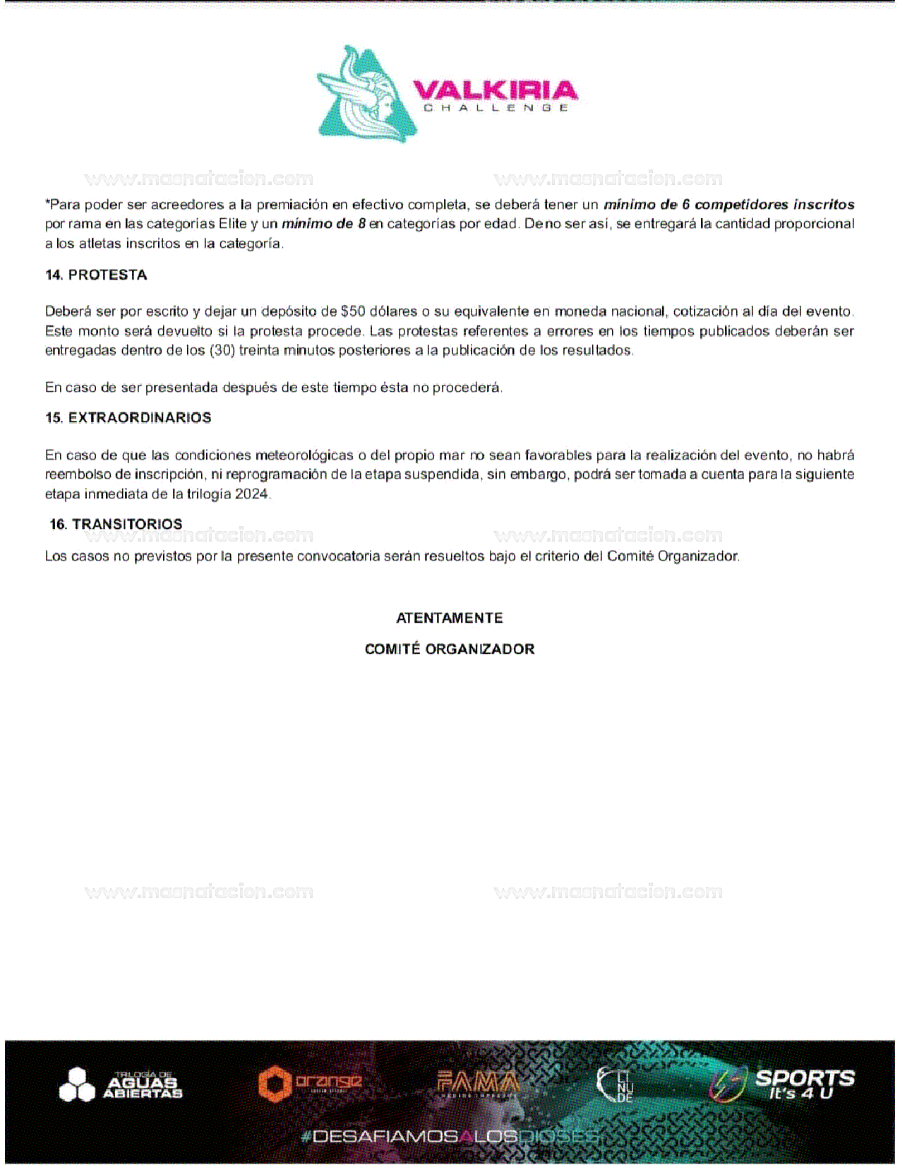 Valkiria Challenge - Aguas Abiertas 2024 - Página 9